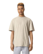 1PQ American Apparel Unisex Pique Mockneck T-shirt