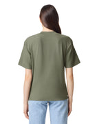 1PQ American Apparel Unisex Pique Mockneck T-shirt