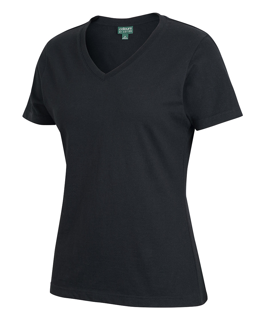 C of C Ladies V-Neck Tee 1VT1