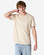 2004CVC American Apparel CVC Unisex Henley T-shirt