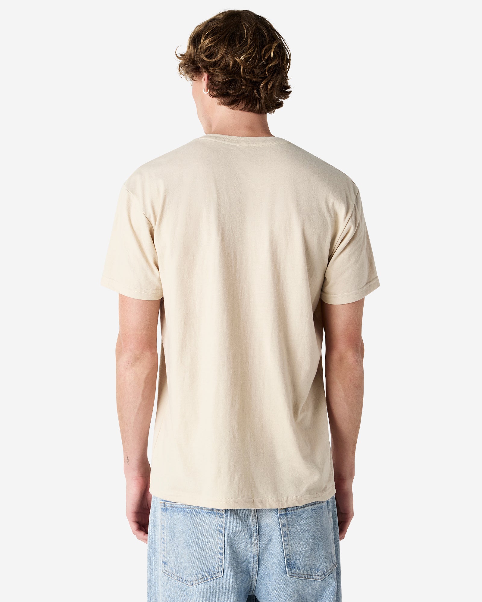 2004CVC American Apparel CVC Unisex Henley T-shirt