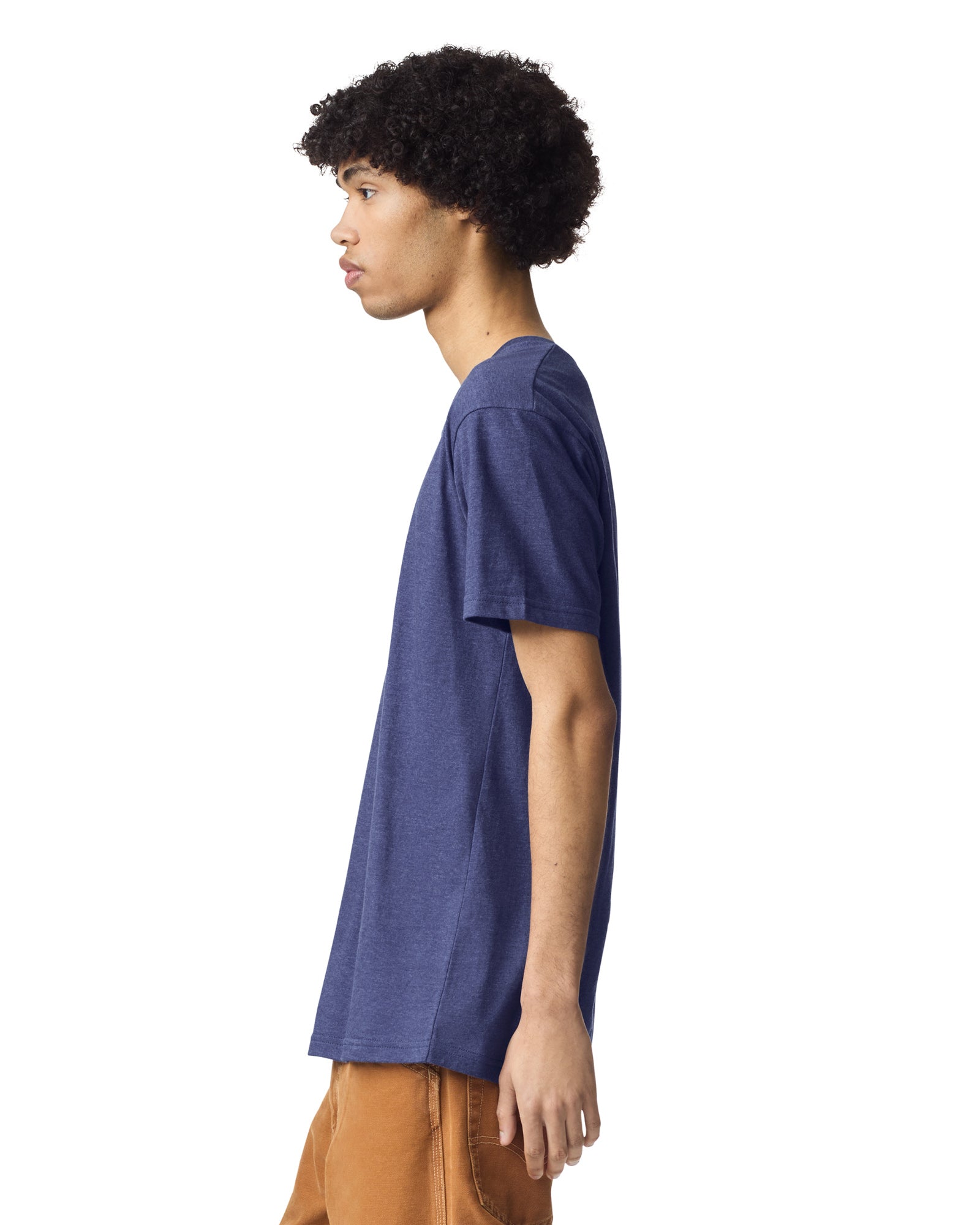 2004CVC American Apparel CVC Unisex Henley T-shirt