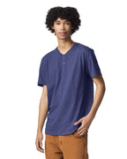 2004CVC American Apparel CVC Unisex Henley T-shirt