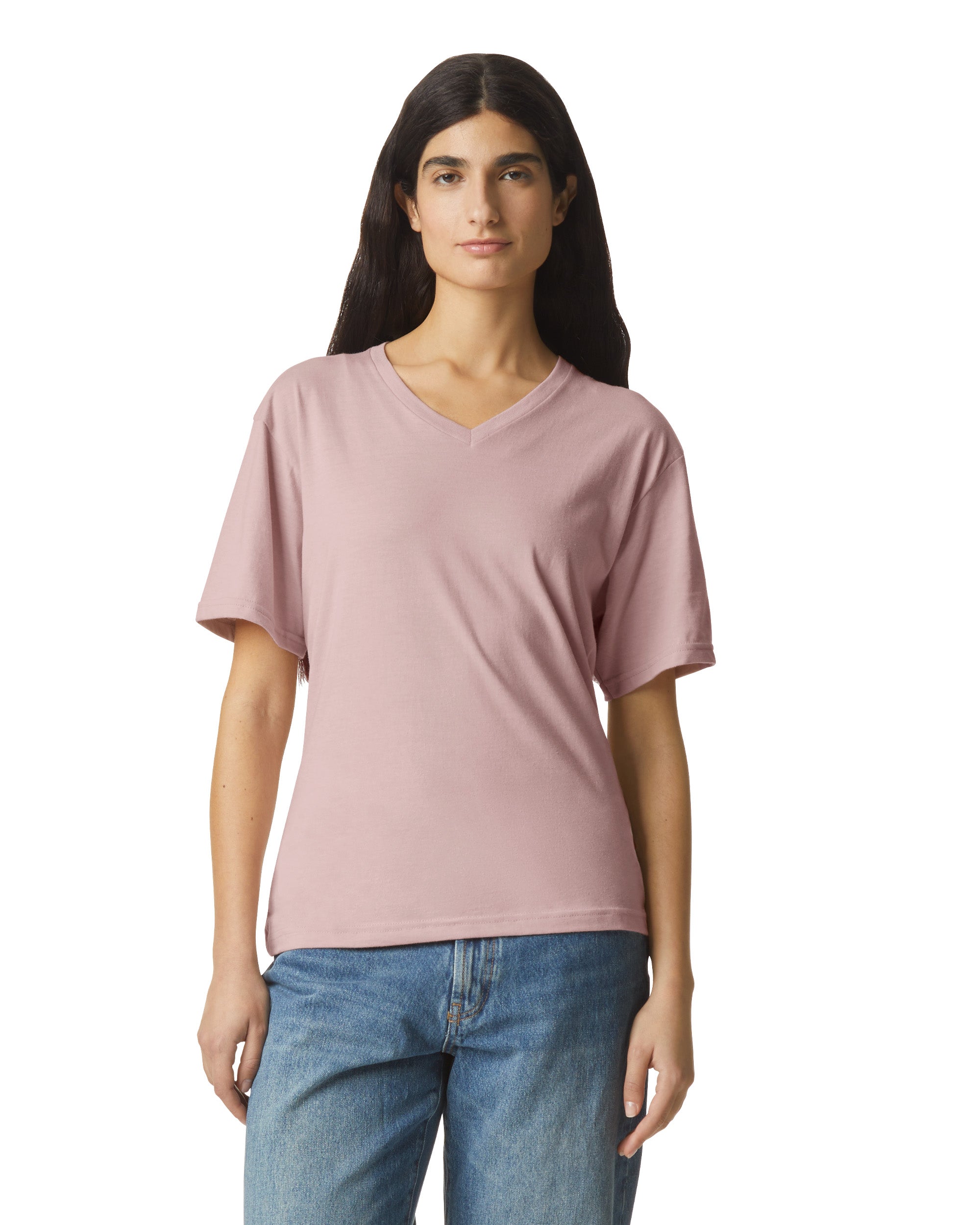 2006CVC American Apparel CVC Unisex V-neck T-shirt