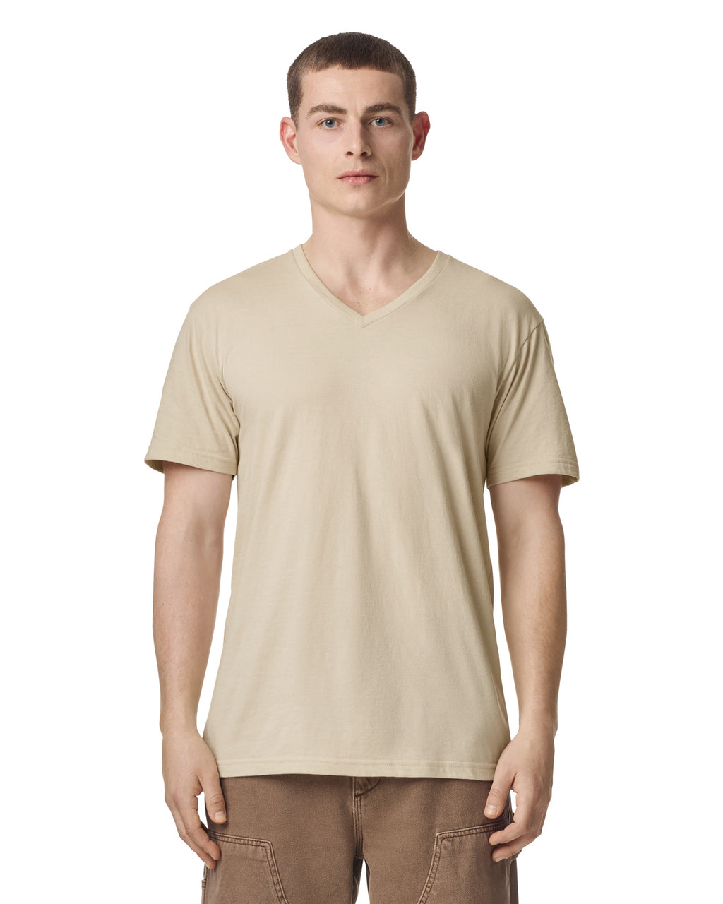 2006CVC American Apparel CVC Unisex V-neck T-shirt