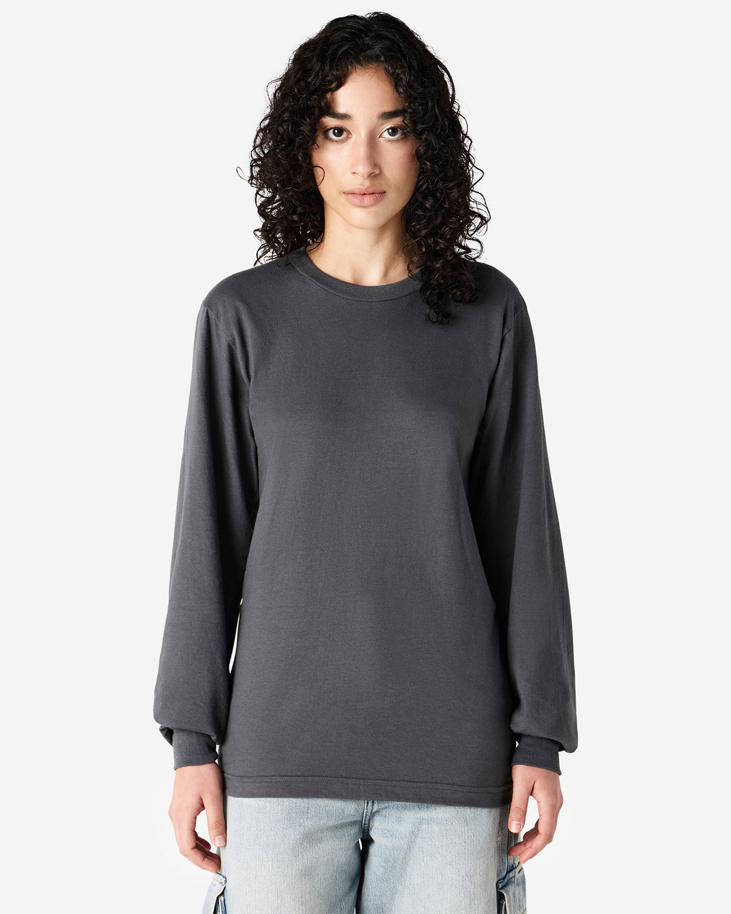 2007 American Apparel Cotton Long Sleeve Fine Jersey T-shirt