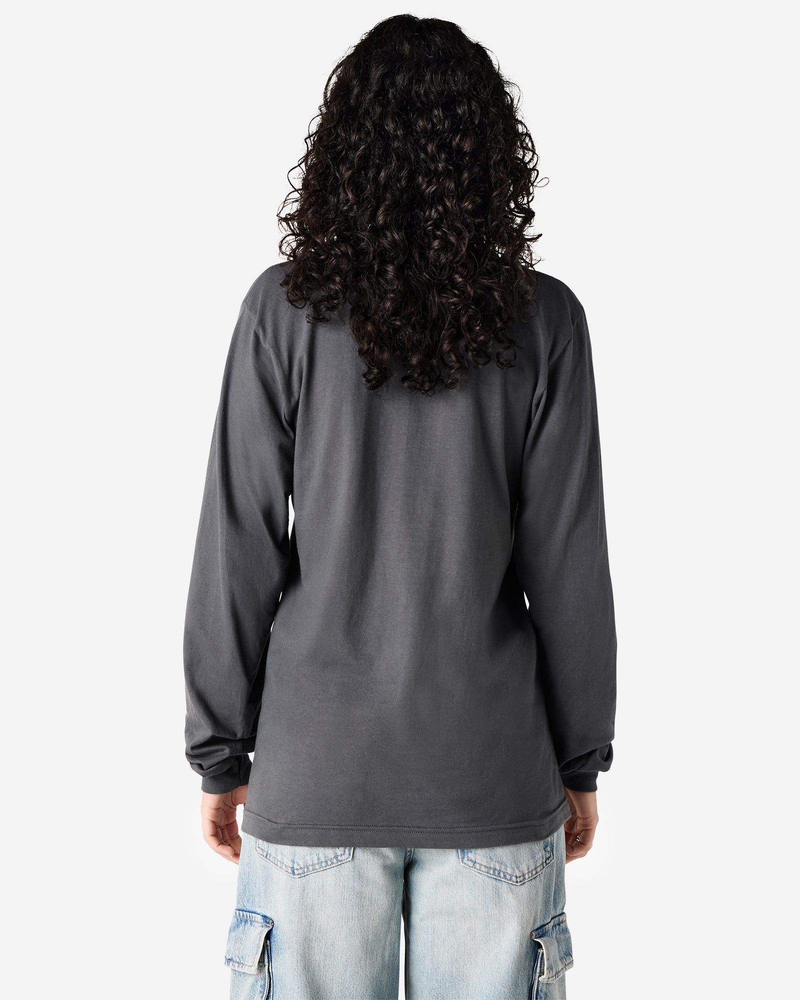 2007 American Apparel Cotton Long Sleeve Fine Jersey T-shirt