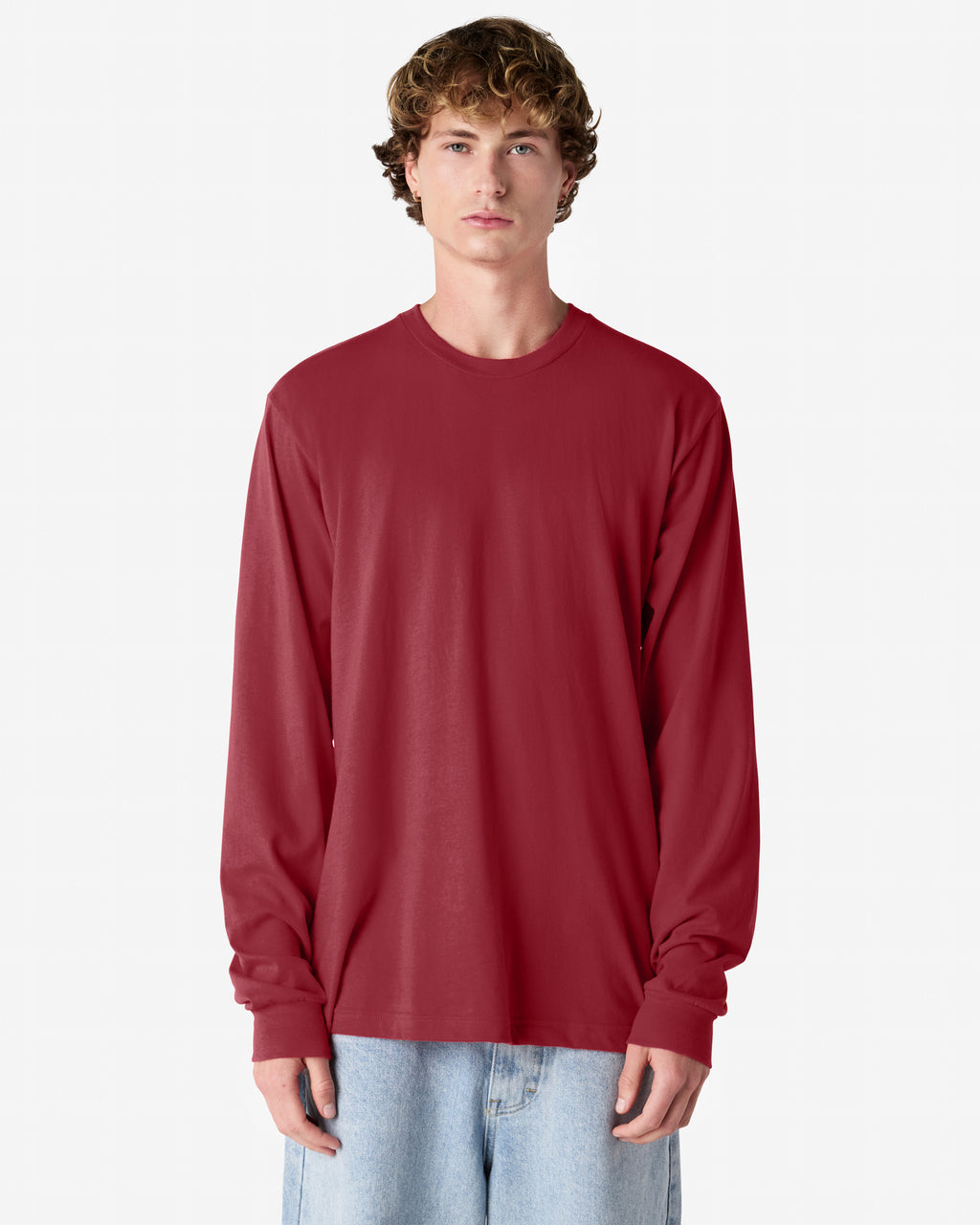 2007 American Apparel Cotton Long Sleeve Fine Jersey T-shirt