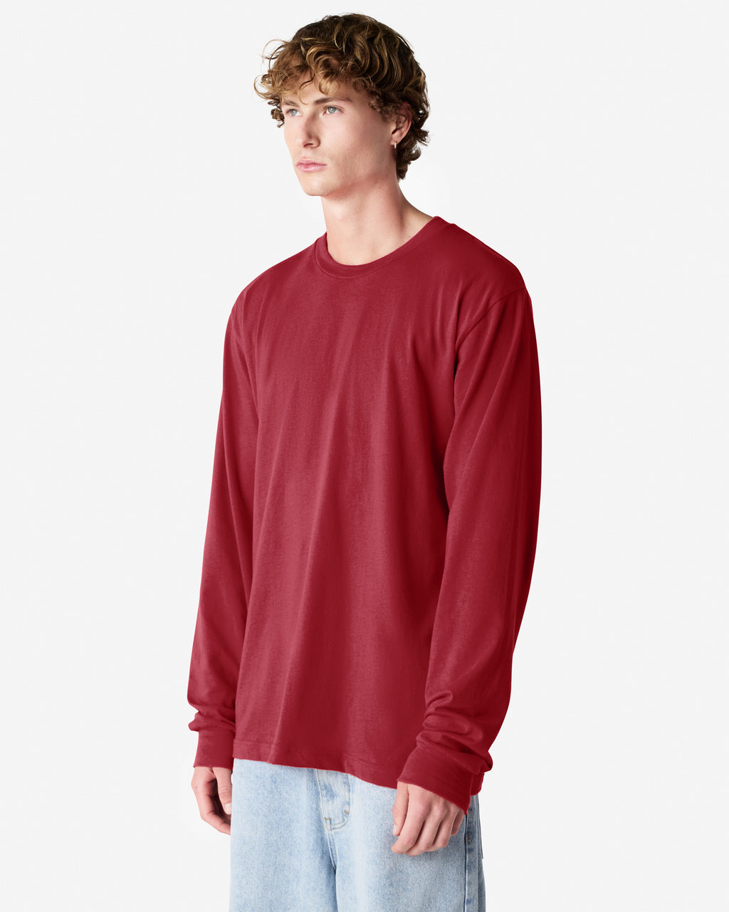 2007 American Apparel Cotton Long Sleeve Fine Jersey T-shirt