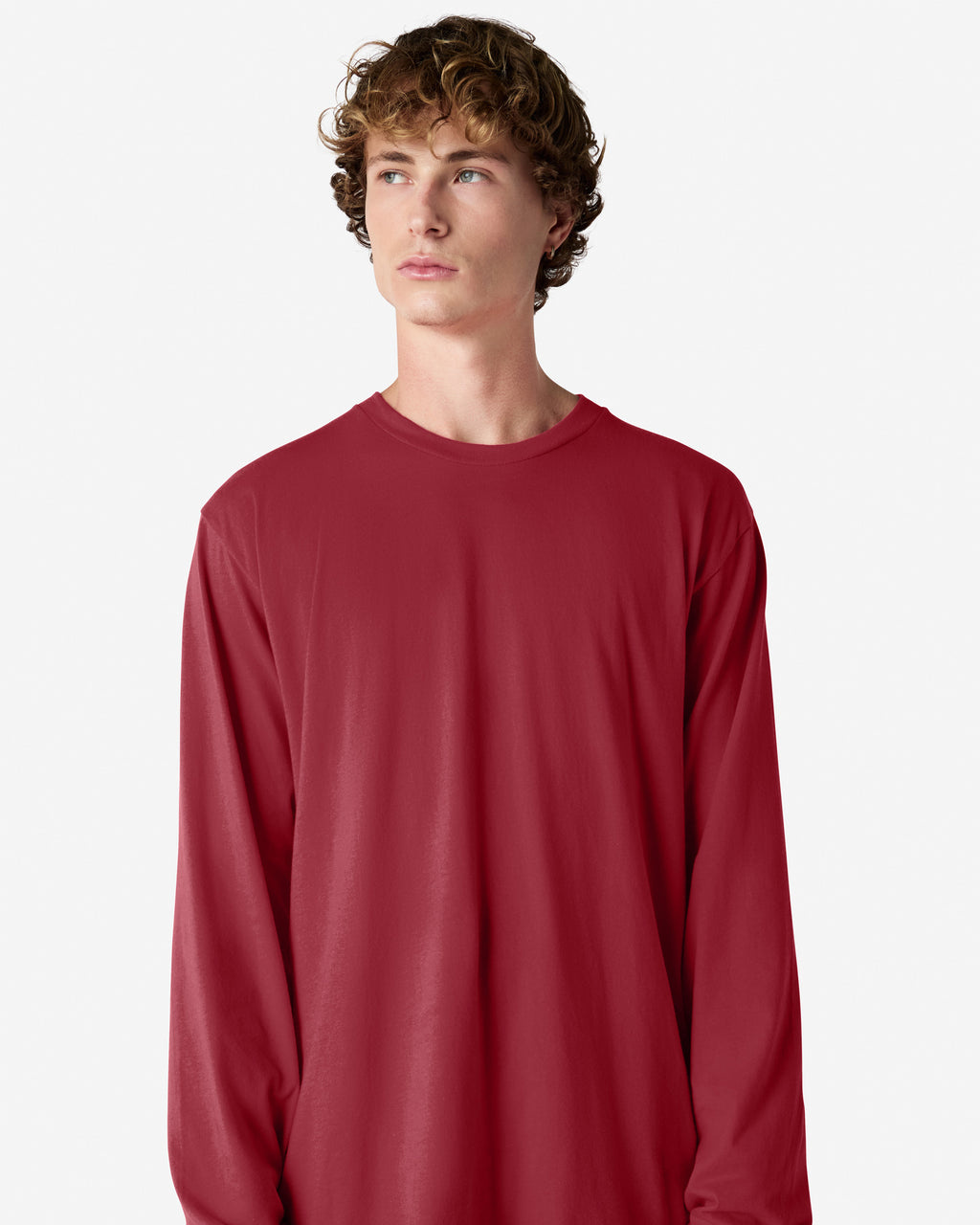 2007 American Apparel Cotton Long Sleeve Fine Jersey T-shirt
