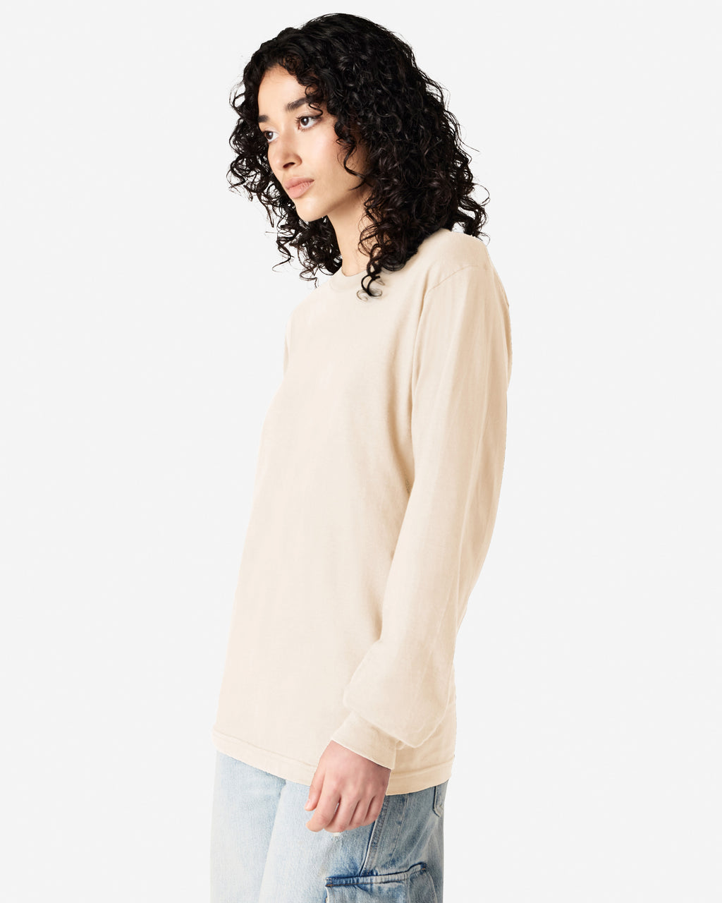 2007 American Apparel Cotton Long Sleeve Fine Jersey T-shirt