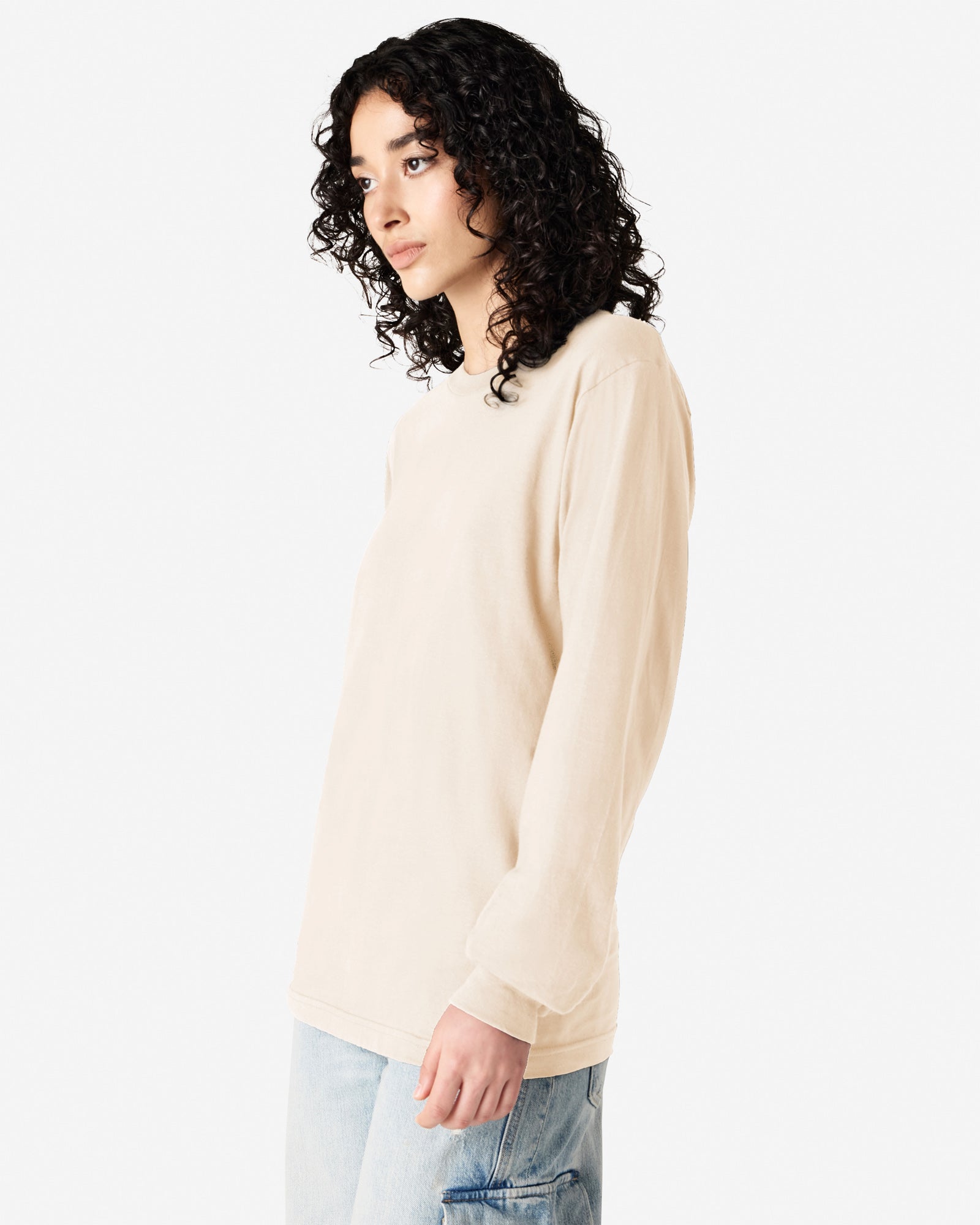 2007 American Apparel Cotton Long Sleeve Fine Jersey T-shirt