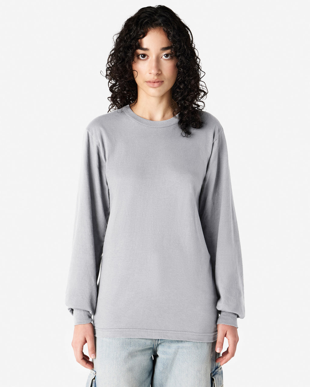 2007 American Apparel Cotton Long Sleeve Fine Jersey T-shirt