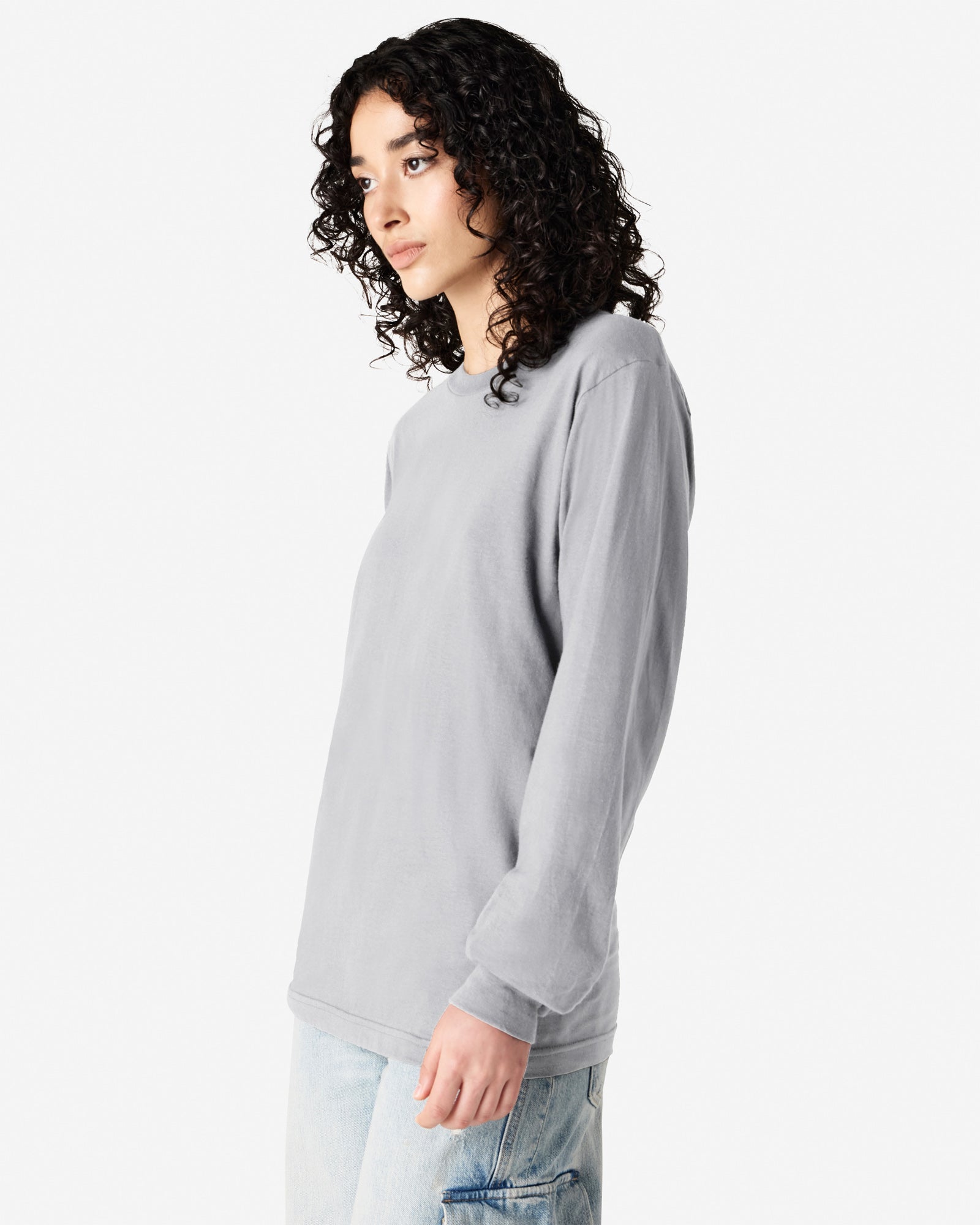 2007 American Apparel Cotton Long Sleeve Fine Jersey T-shirt