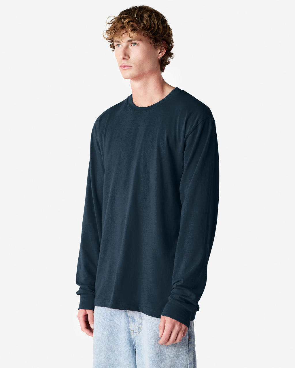 2007 American Apparel Cotton Long Sleeve Fine Jersey T-shirt