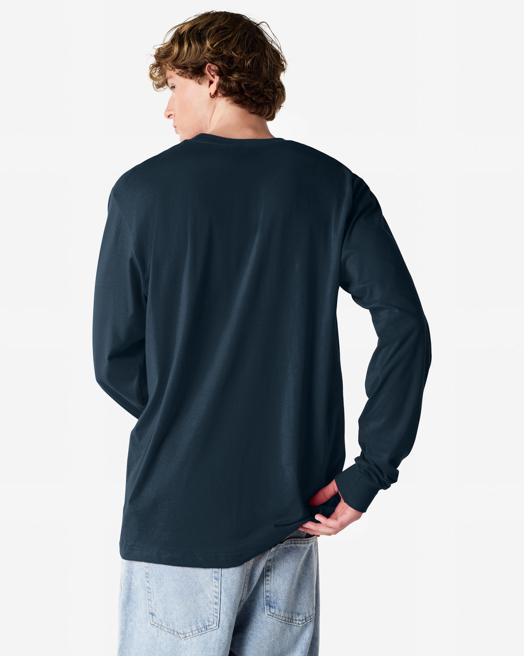 2007 American Apparel Cotton Long Sleeve Fine Jersey T-shirt