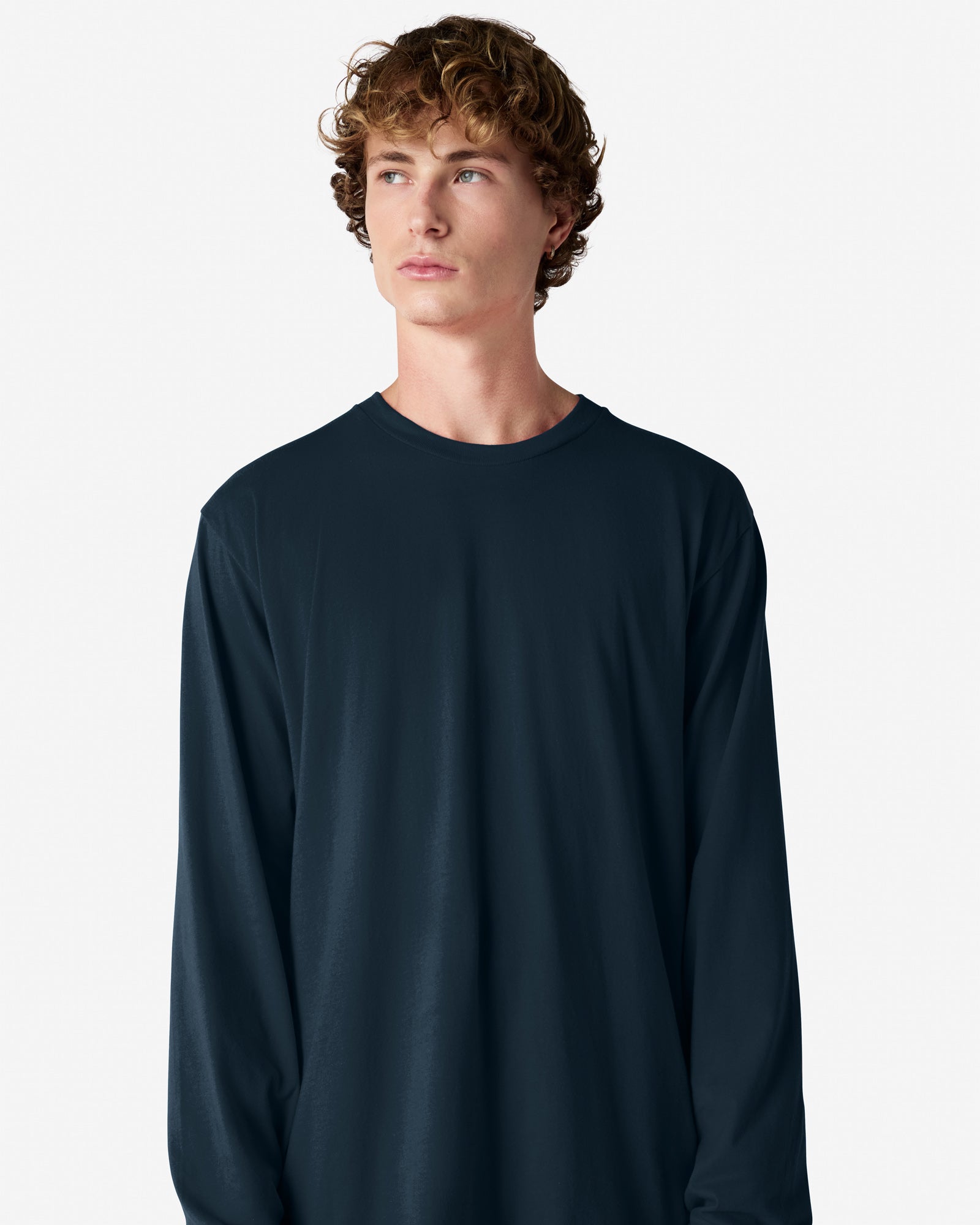 2007 American Apparel Cotton Long Sleeve Fine Jersey T-shirt