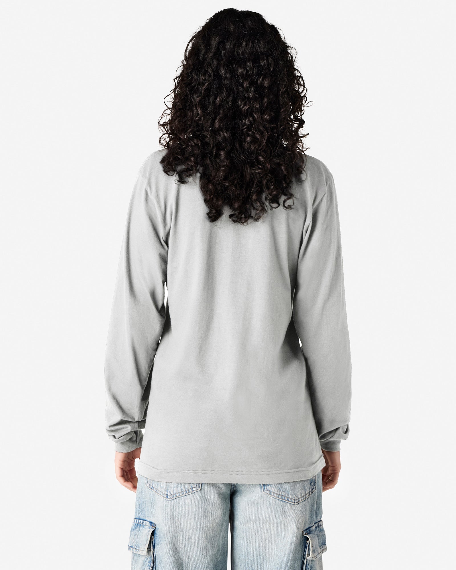 2007 American Apparel Cotton Long Sleeve Fine Jersey T-shirt