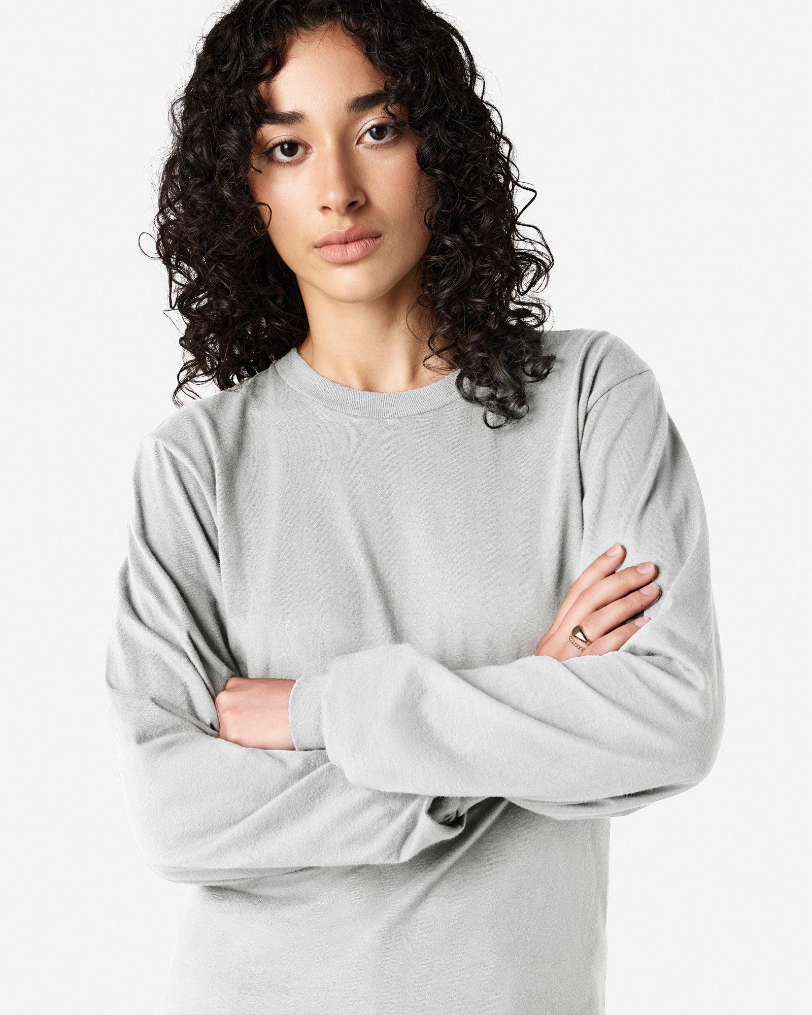 2007 American Apparel Cotton Long Sleeve Fine Jersey T-shirt