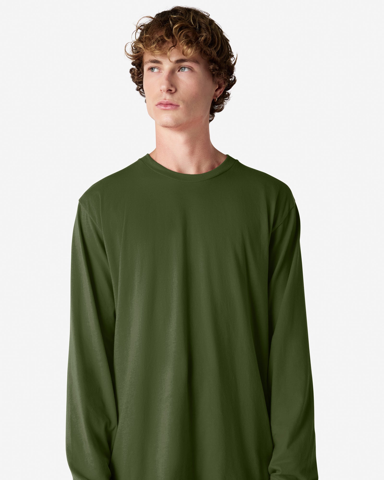 2007 American Apparel Cotton Long Sleeve Fine Jersey T-shirt