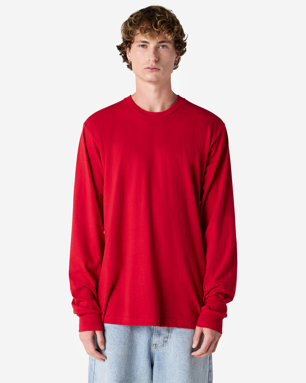 2007 American Apparel Cotton Long Sleeve Fine Jersey T-shirt