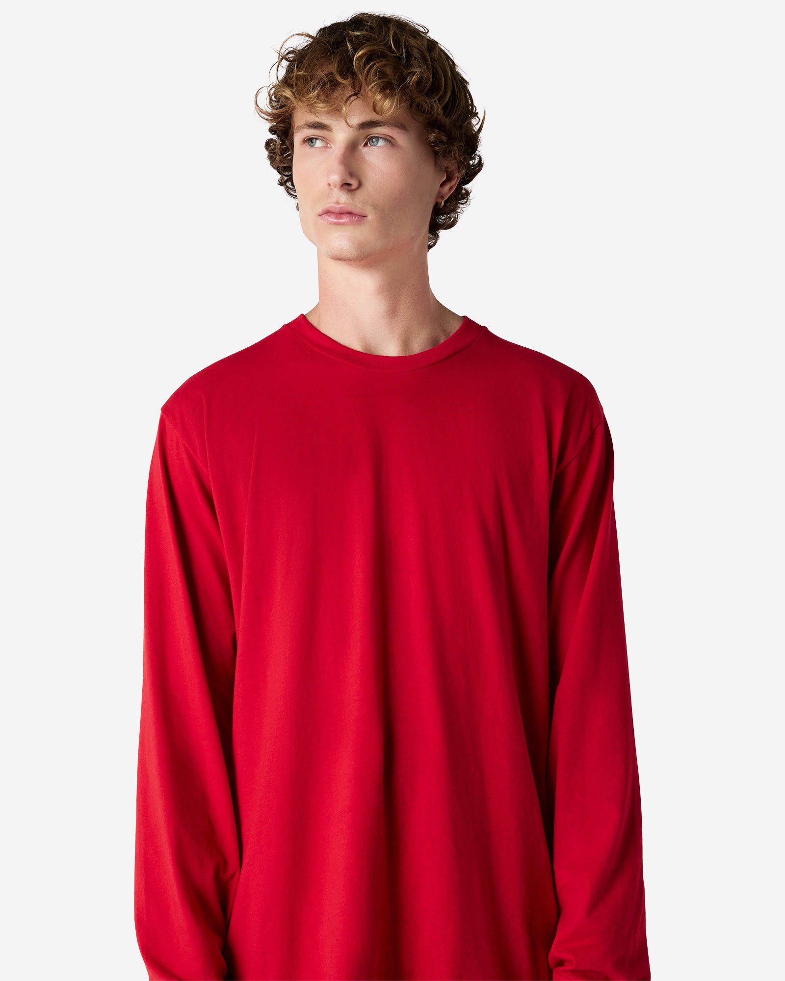 2007 American Apparel Cotton Long Sleeve Fine Jersey T-shirt