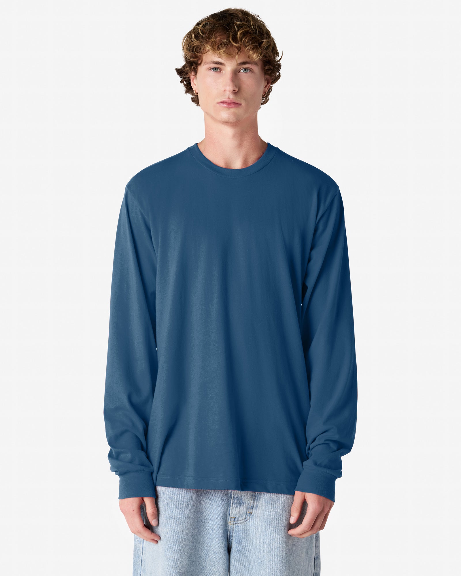 2007 American Apparel Cotton Long Sleeve Fine Jersey T-shirt