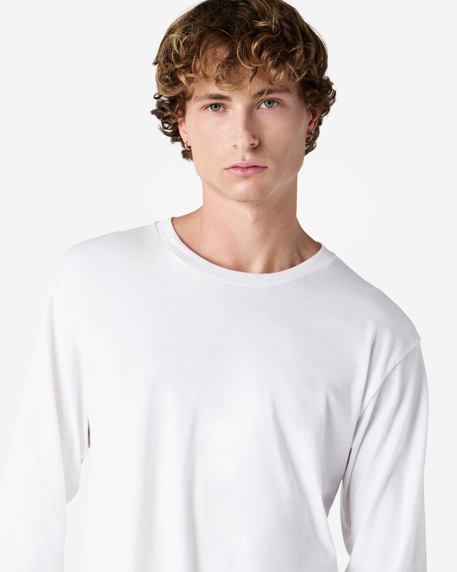 2007 American Apparel Cotton Long Sleeve Fine Jersey T-shirt