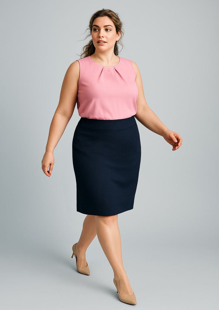 20111 Womens Cool Stretch Relaxed Fit Lined Skirt