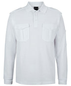 JB's L/S 250 Epaulette Polo 210EL