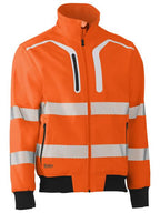 Bisley Taped Hi Vis Soft Shell Bomber Jacket - BJ6979T