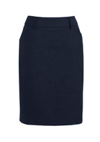 24015 Womens Comfort Wool Stretch Multi-Pleat Skirt