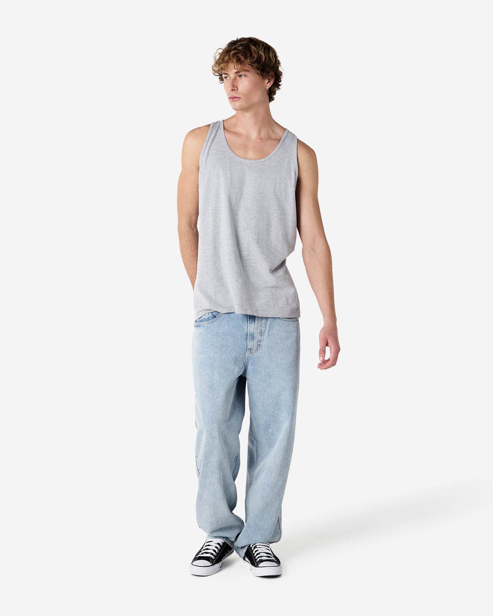 2408W American Apparel Unisex Fine Jersey Tank