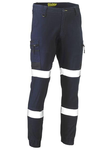 Bisley Flx and Move™ Taped Stretch Cargo Cuffed Pants - BPC6334T