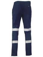 Bisley Taped Biomotion Stretch Cotton Drill Work Pants - BP6008T