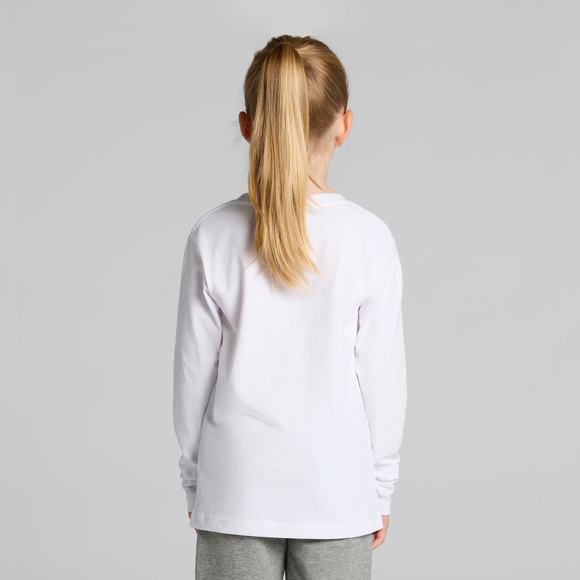 3007 KIDS STAPLE LS TEE