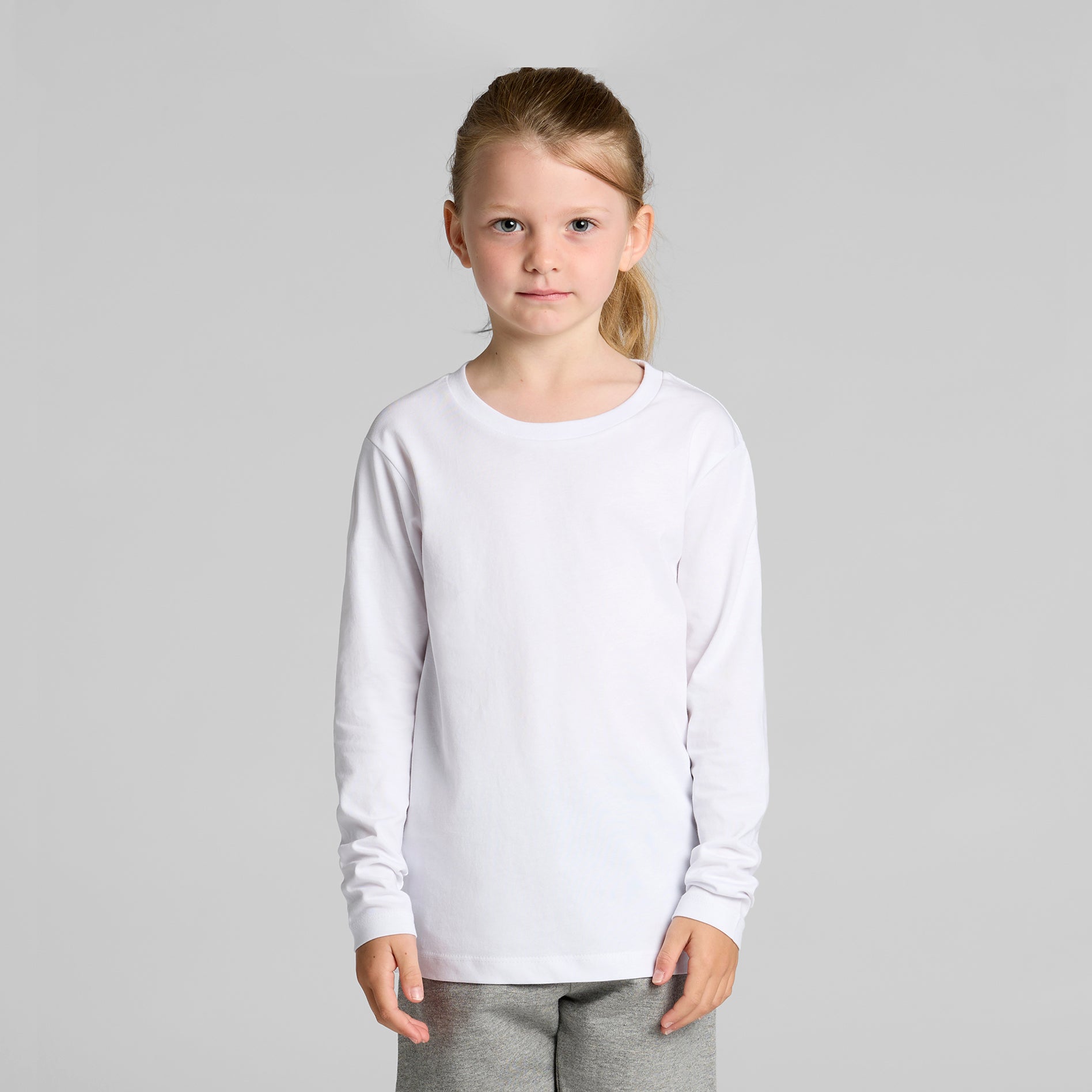3007 KIDS STAPLE LS TEE