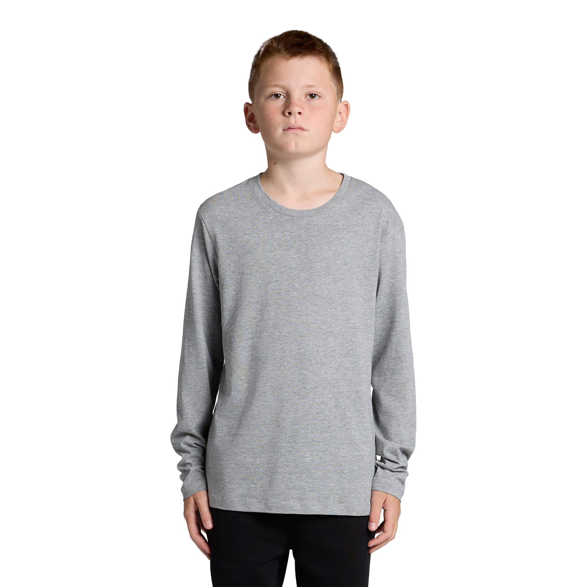 3008 YOUTH STAPLE LS TEE