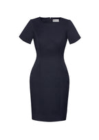 30112 Womens Cool Stretch Short Sleeve Shift Dress
