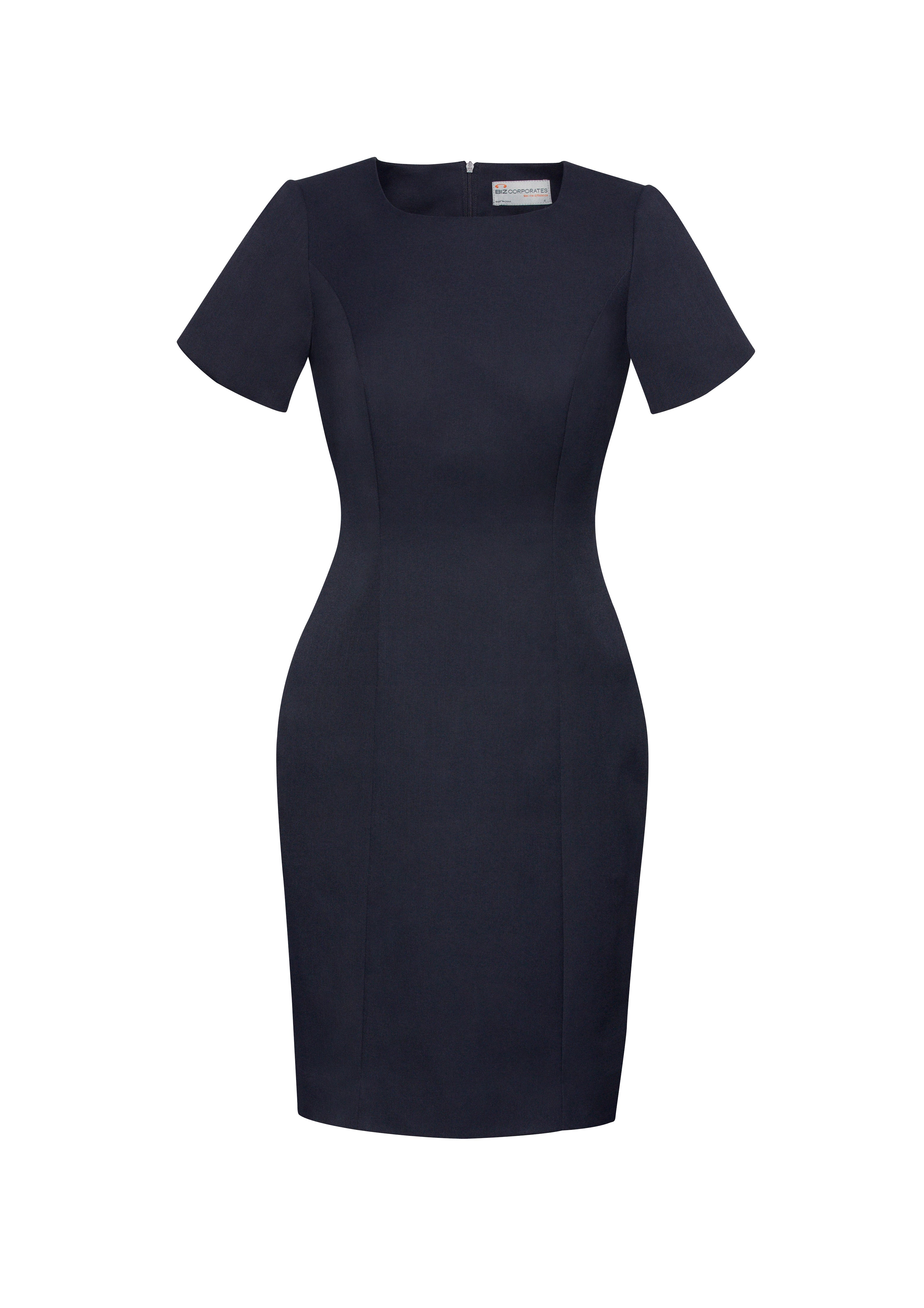 30112 Womens Cool Stretch Short Sleeve Shift Dress