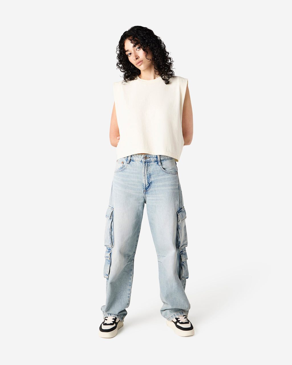 307GD American Apparel Women's Muscle T-shirt