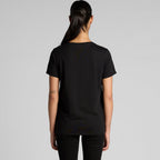 4019 WOS MAPLE SCOOP TEE
