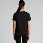4019 WOS MAPLE SCOOP TEE