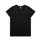 4023 WOS MAPLE V NECK TEE