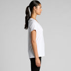 4023 WOS MAPLE V NECK TEE