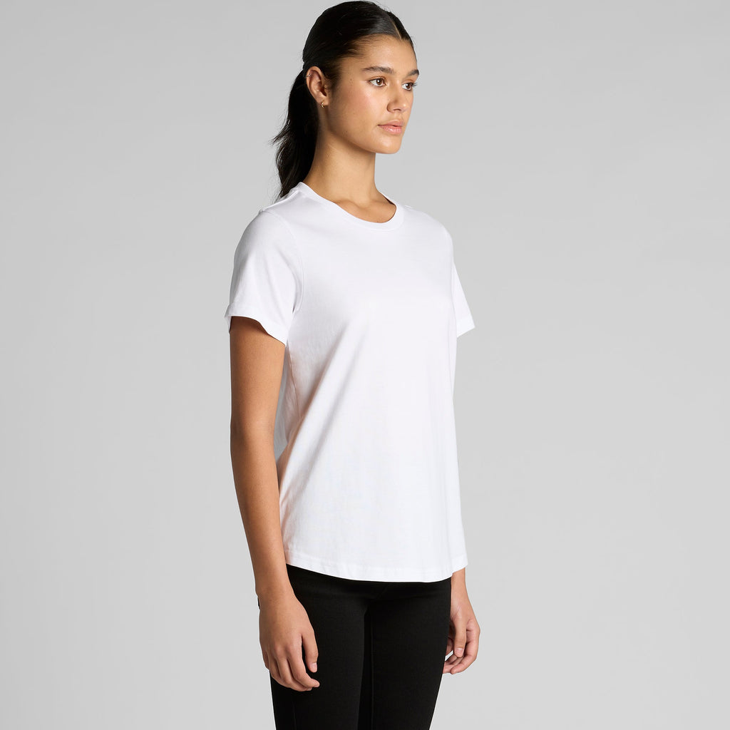 4024 WOS MAPLE CURVE TEE