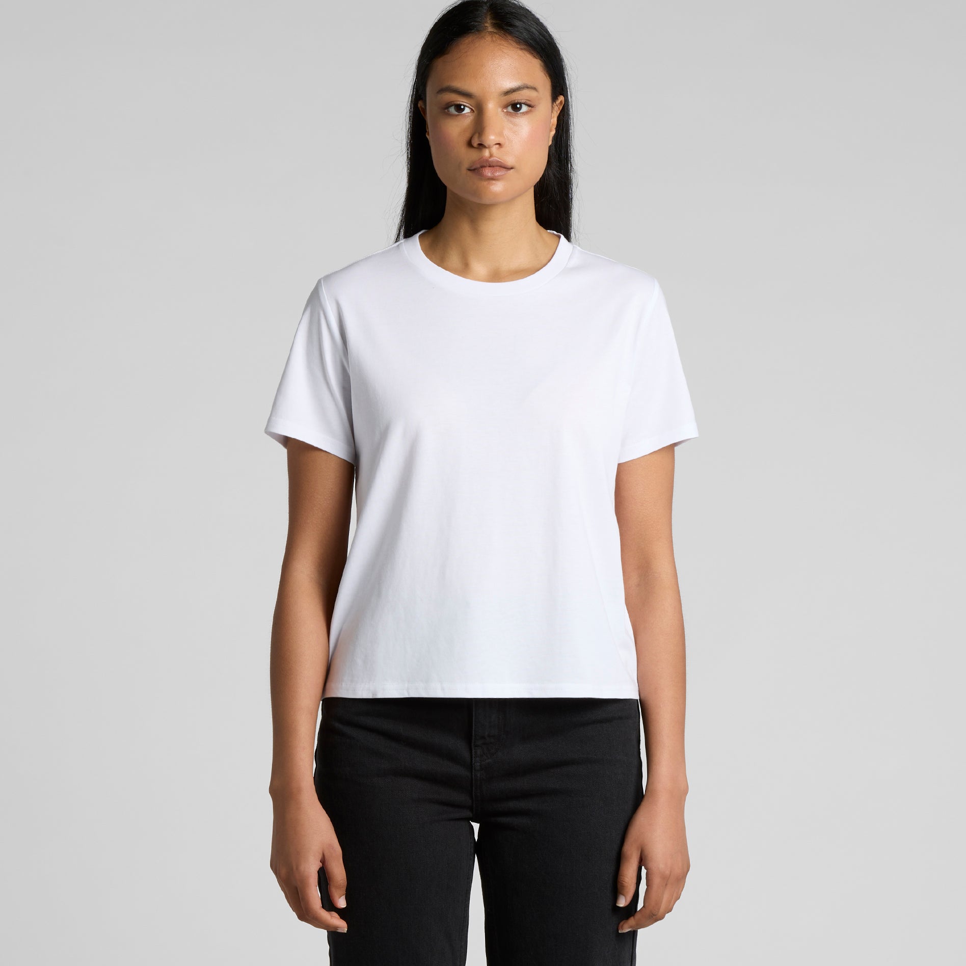 4025 Wo's Maple Minus Tee [-8cm]