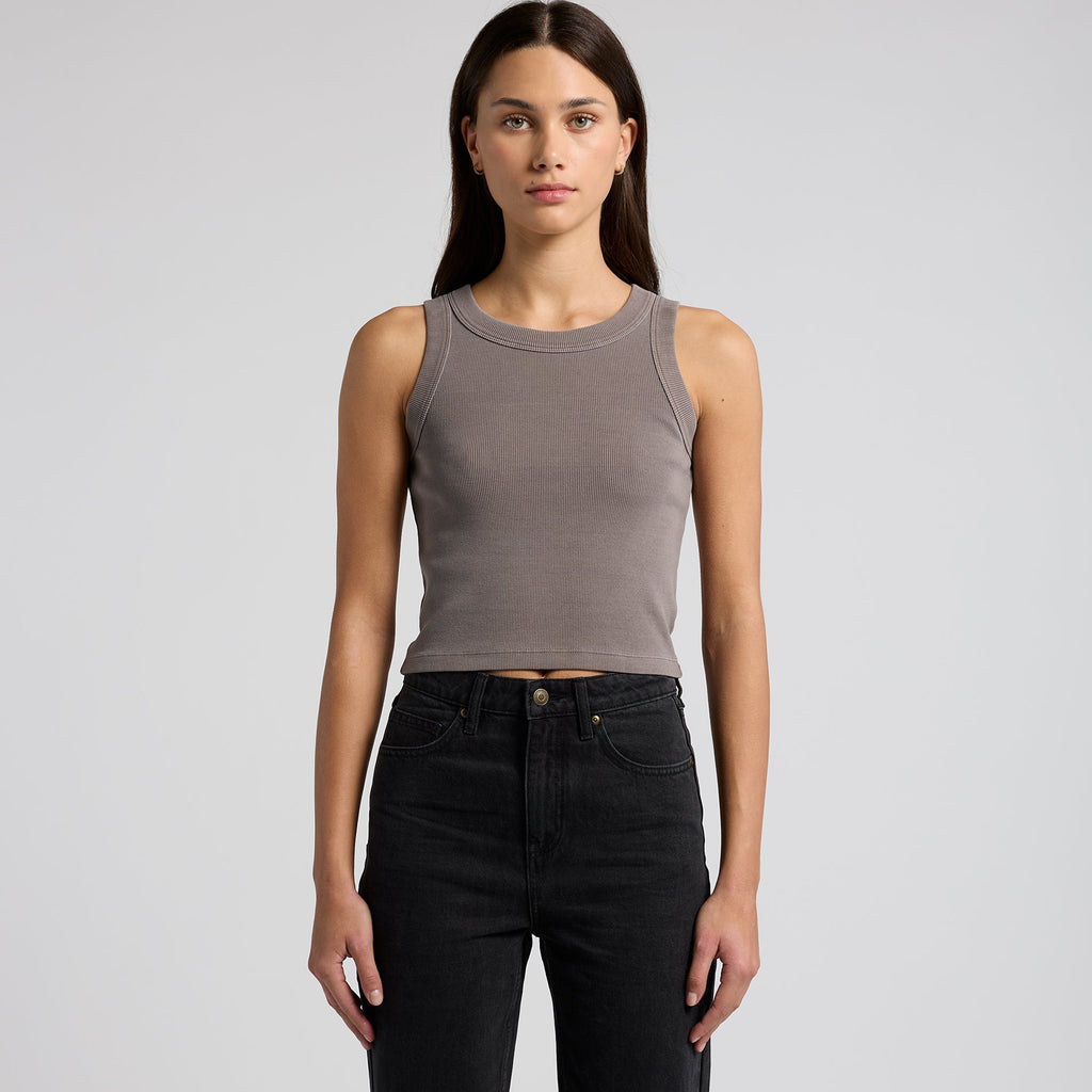 4035 FADED ORGANIC CROP TANK