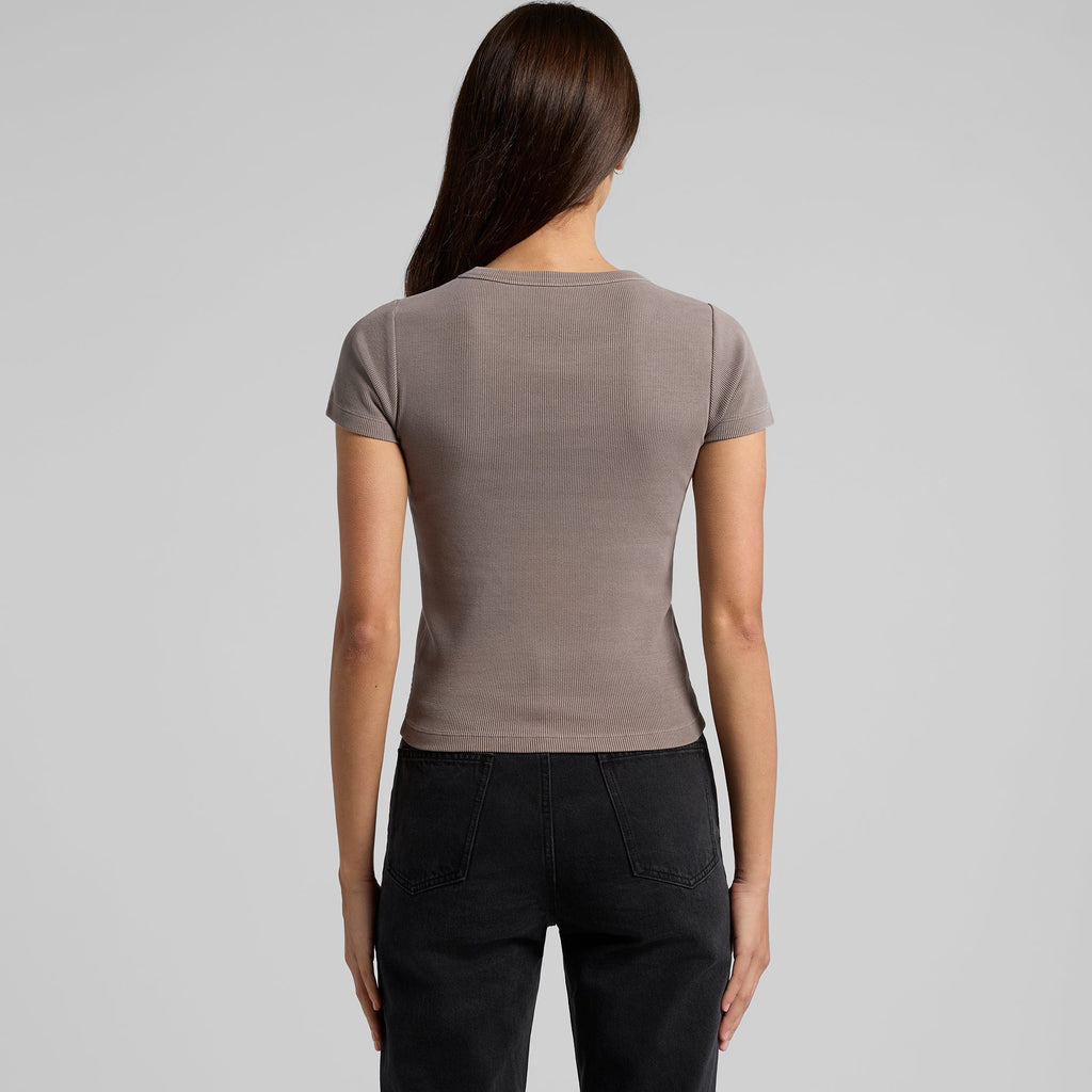 4036 WOS FADED ORGANIC RIB TEE