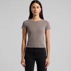 4036 WOS FADED ORGANIC RIB TEE